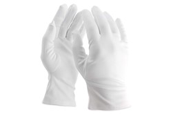 Zeige Details für Mikrofaser Handschuhe weiß Bild von Mikrofaser Handschuhe weiß