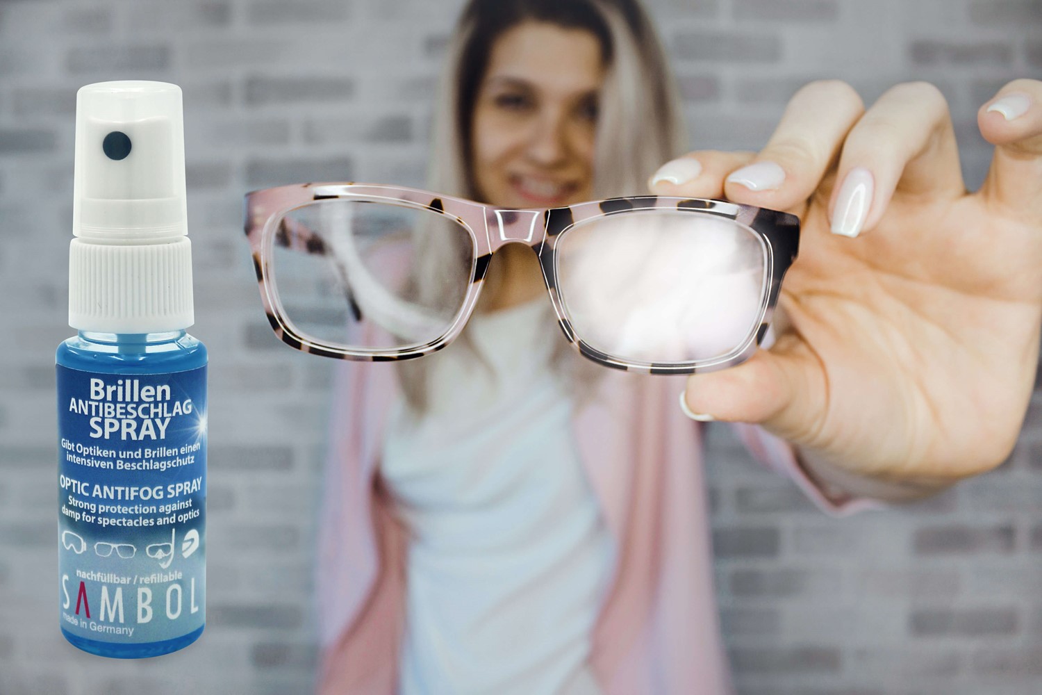 Brillen Antibeschlag Spray 30 ml, geeignet für nicht beschichtete  Brillengläser günstig kaufen